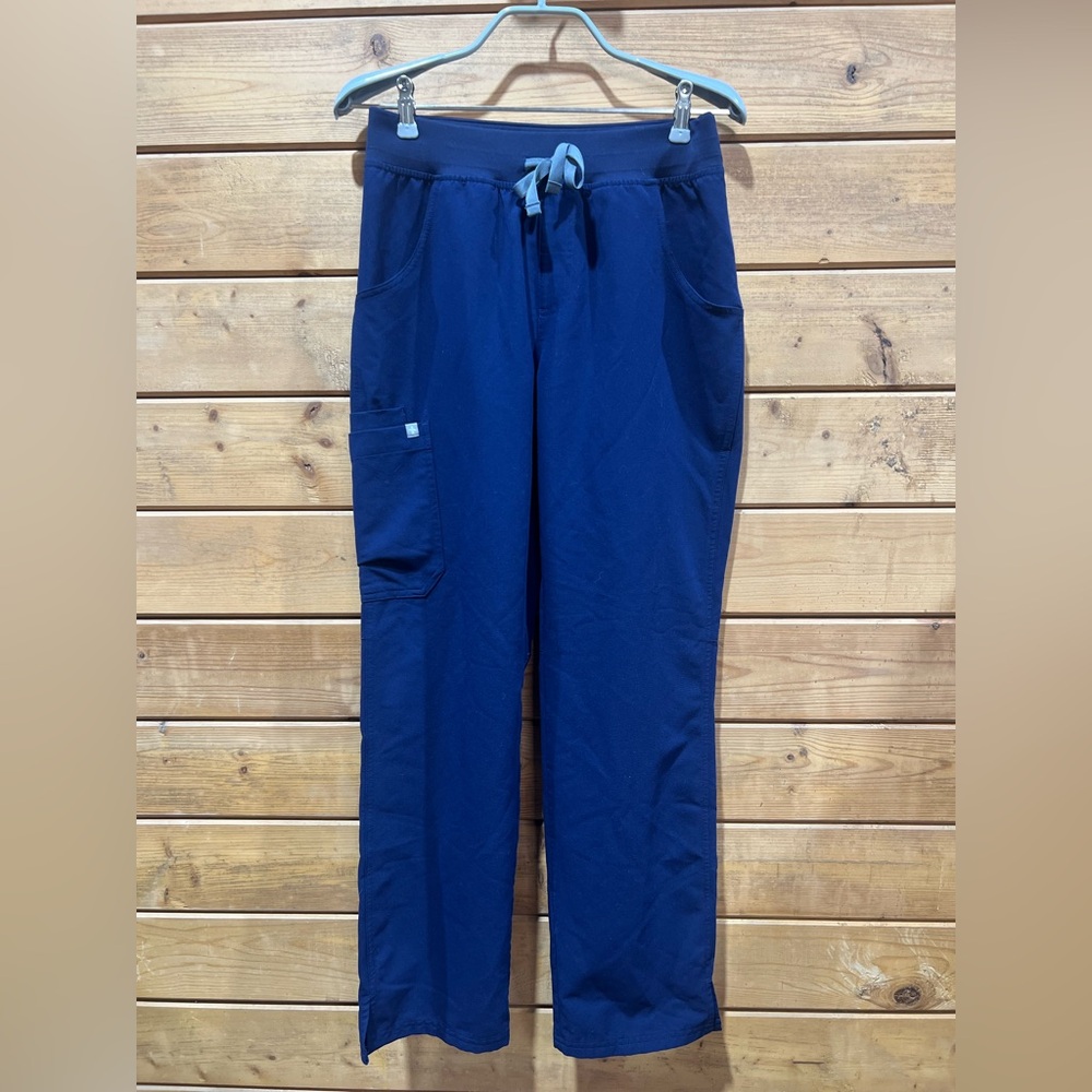 FIGS Matching Set Bellery Scrub Jacket + Kade Pants Set — Navy — Women’s Small - Picture 12 of 16